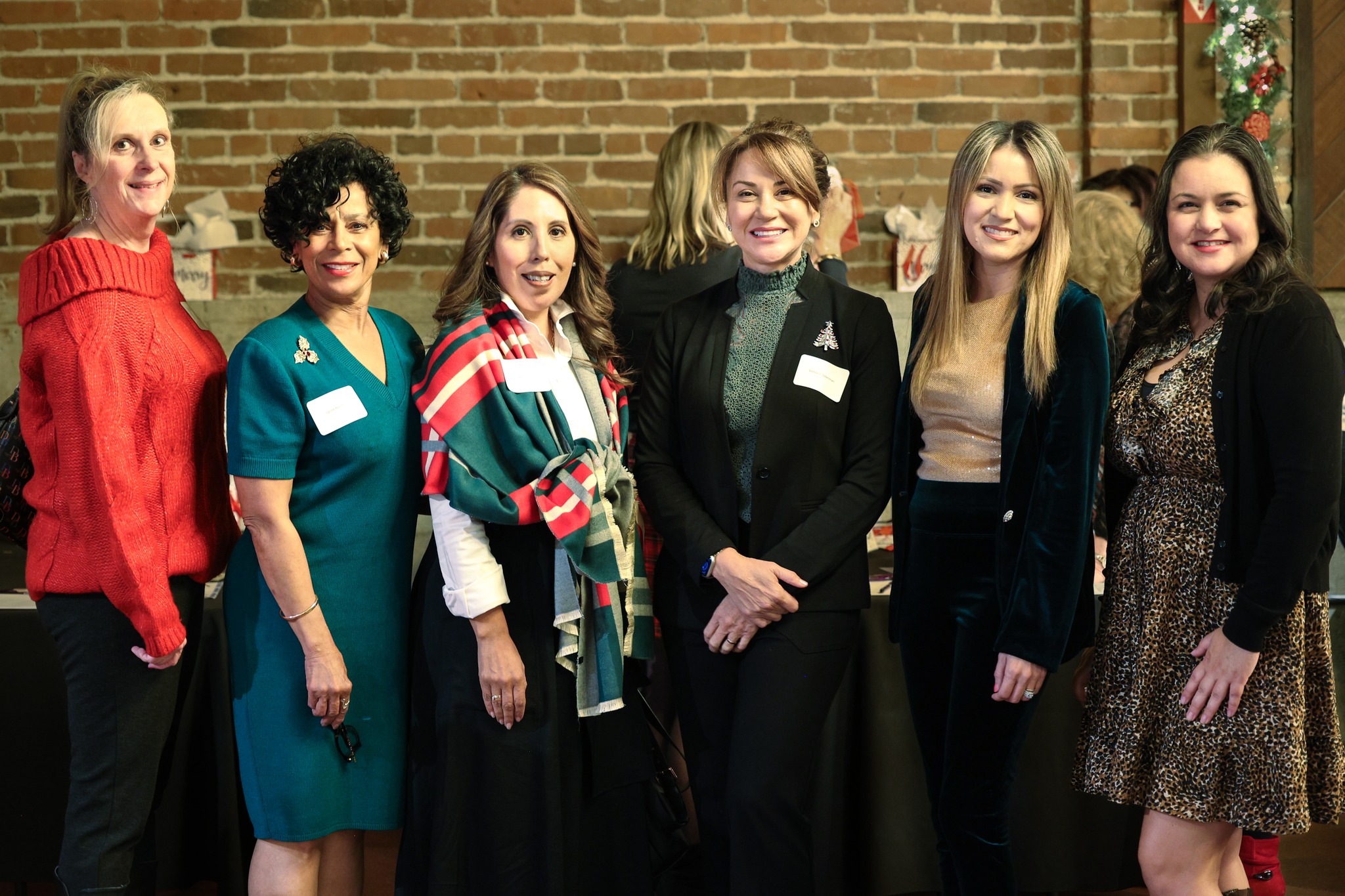 Staff and contractors at work